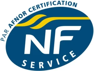 Logo NF service par Afnor certification