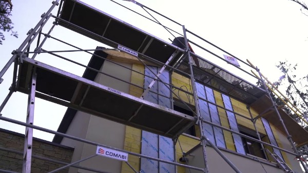 Travaux de couverture et étanchéité avec échafaudage